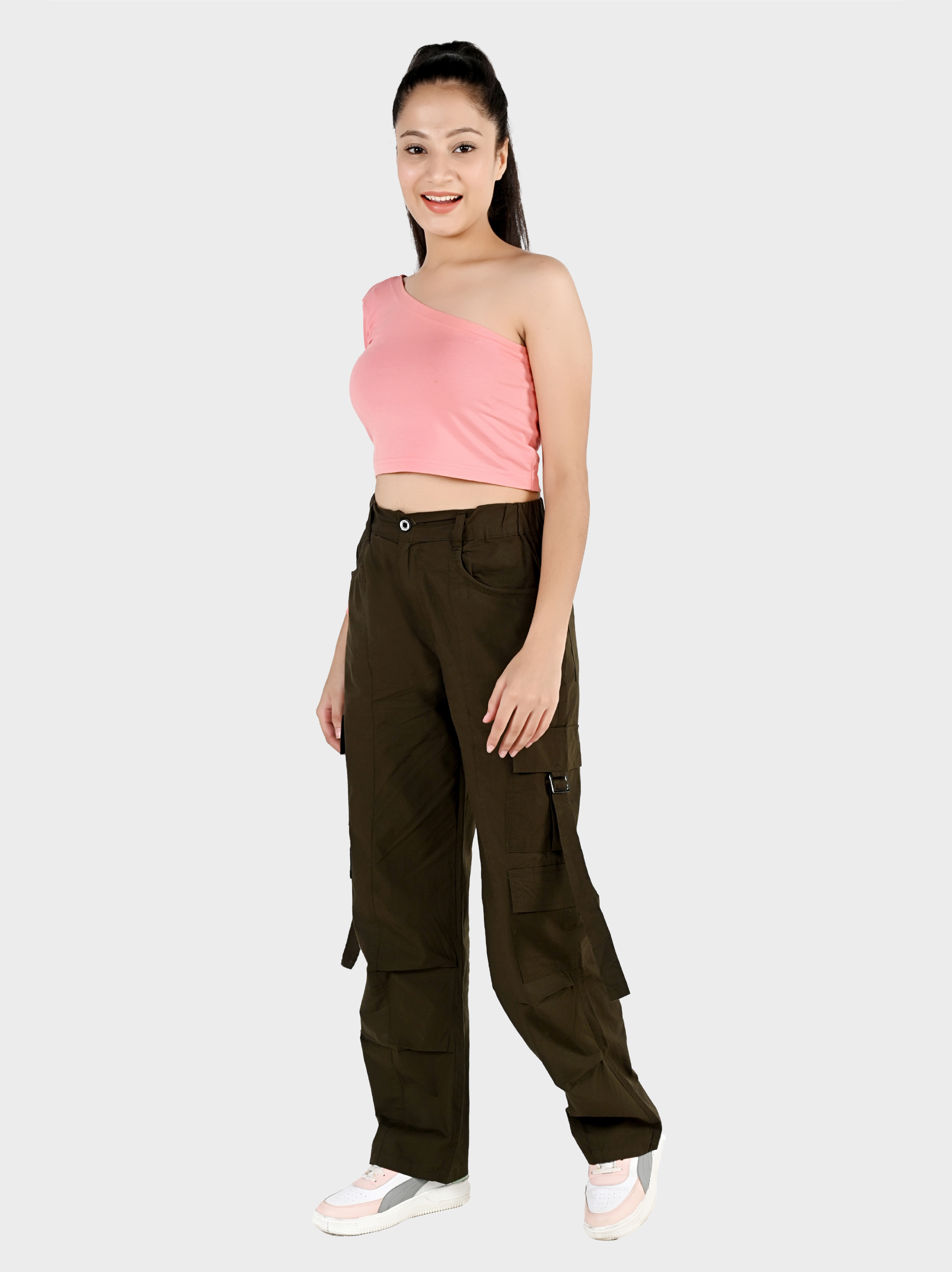 Women's cotton Cargo Pants