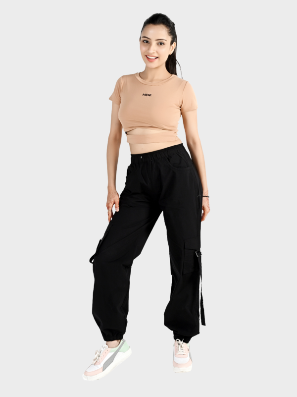 Women's Cotton Cargo Joggers