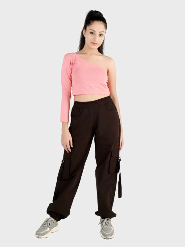 Women's Cotton Cargo Joggers