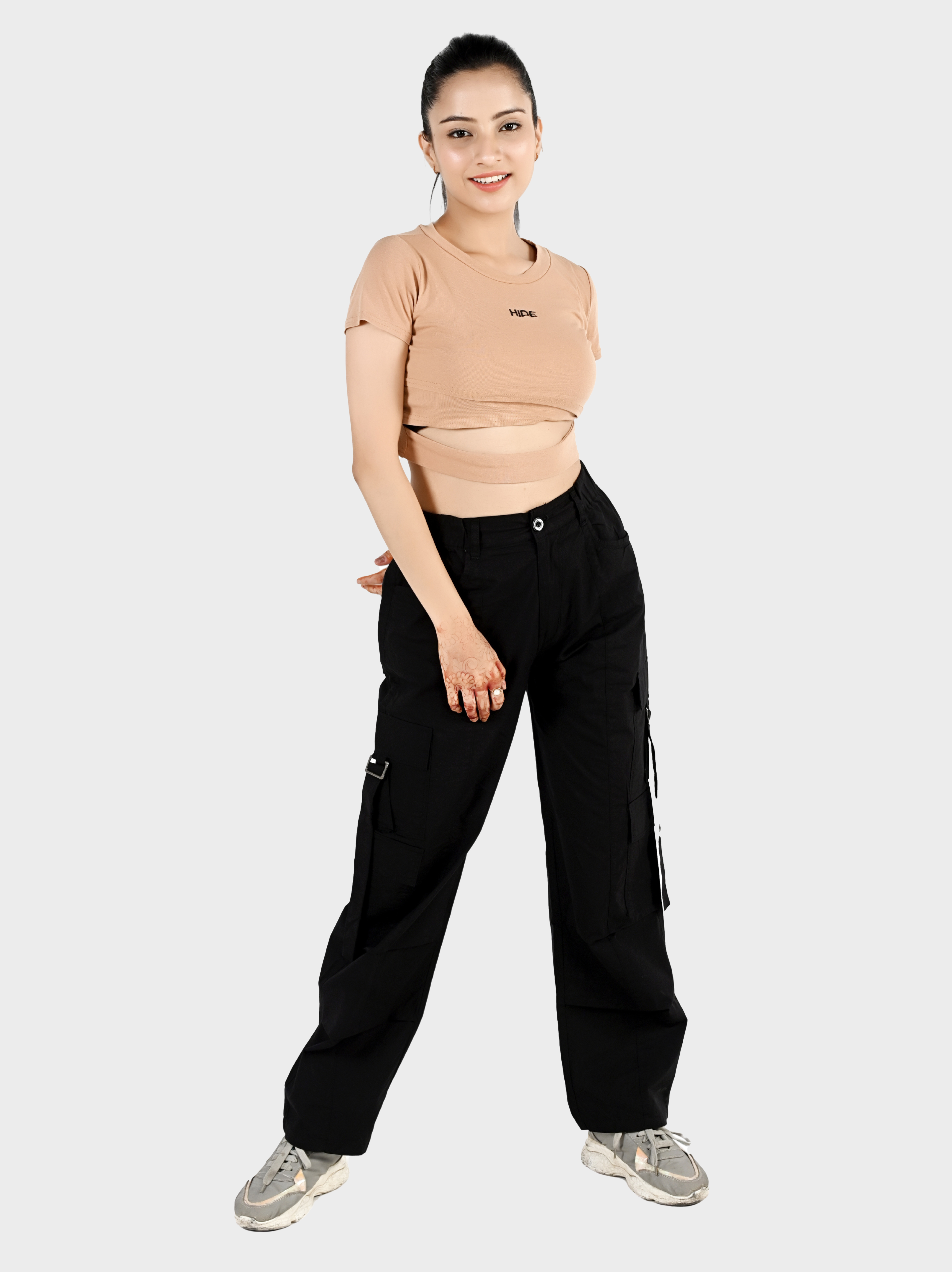 Women's cotton Cargo Pants