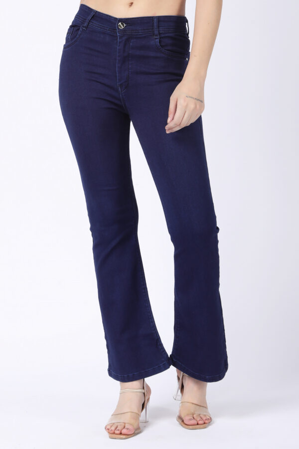 Women's Dark Blue Bootcut Jeans