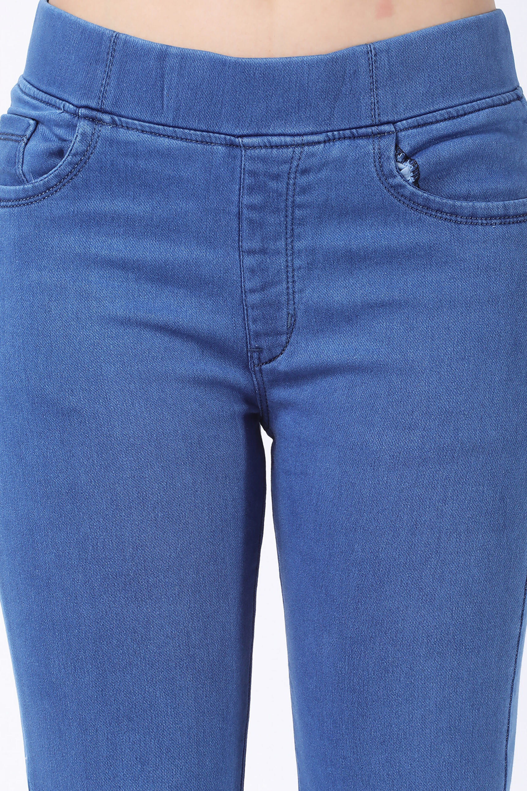 Women's Dark Blue Denim Jeggings