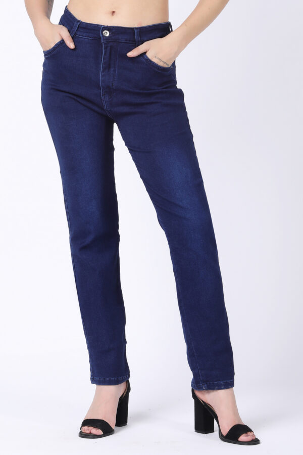 Women's Dark Blue Skinny Fit Jeans