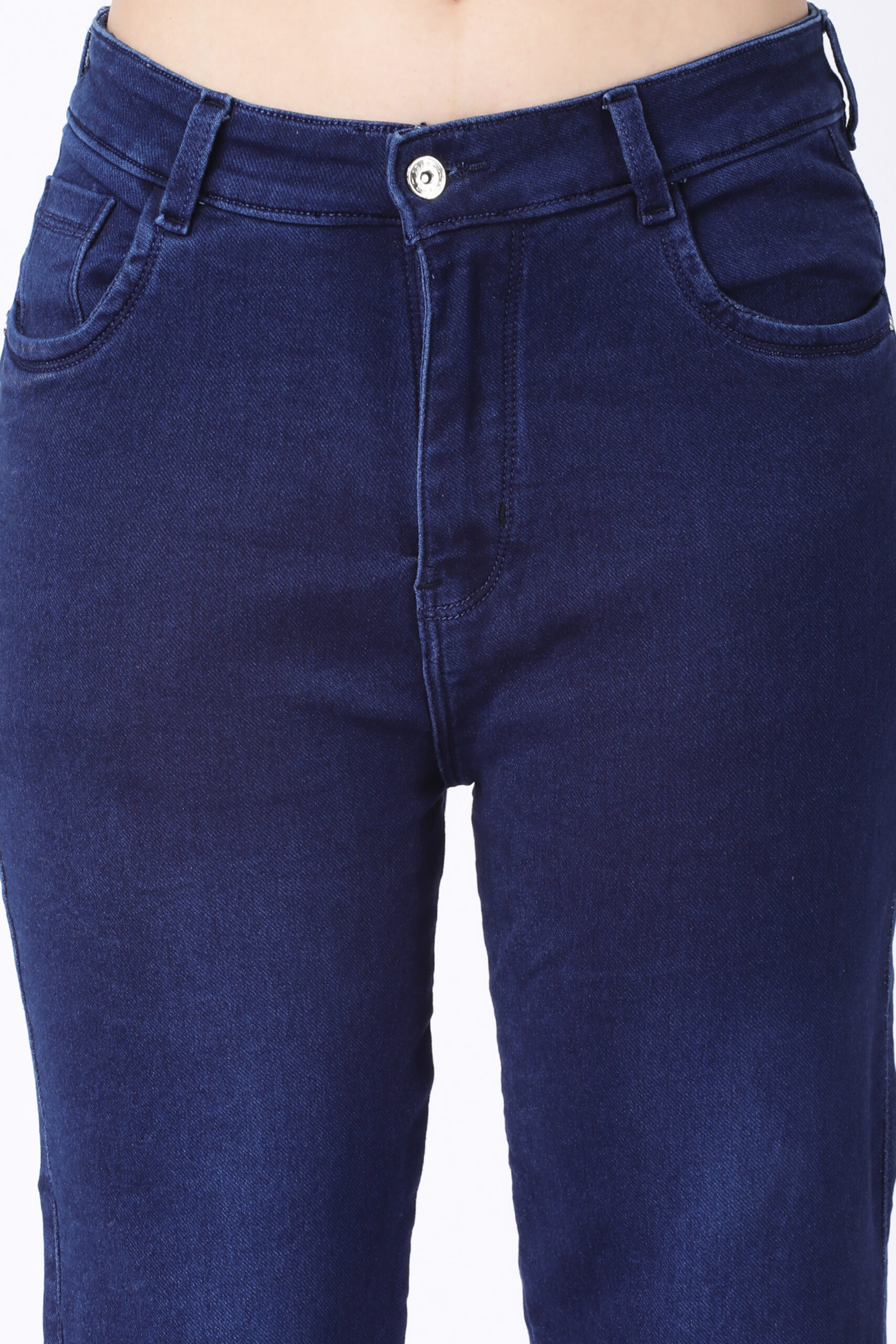 Women's Dark Blue Skinny Fit Jeans